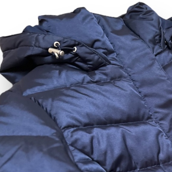 Lands' End Classic Shimmer Down Long Coat | SP Small Petite 2-4 | Deep Sea | $75 - Picture 9 of 9